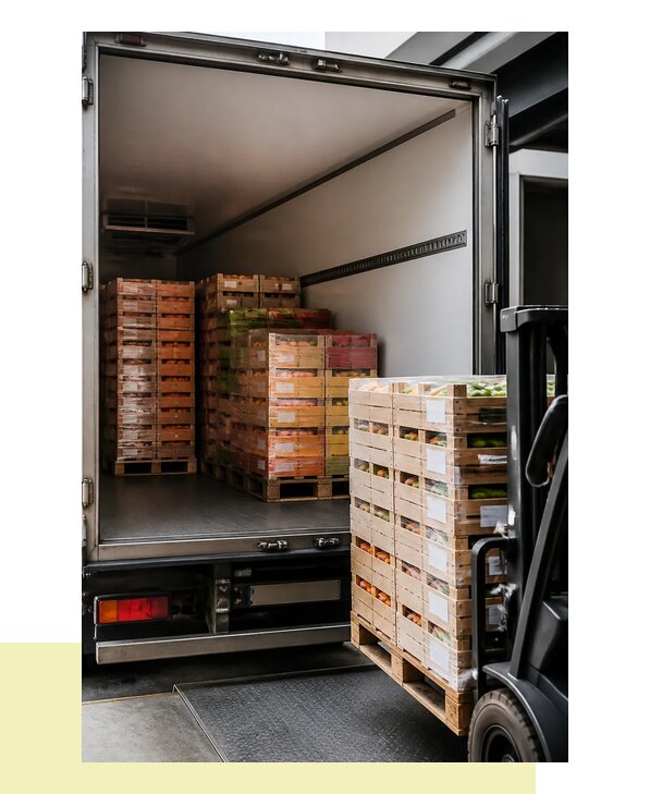 Перевозка сельхозпродукции на паллетах с доставкой в Советскую Гавань